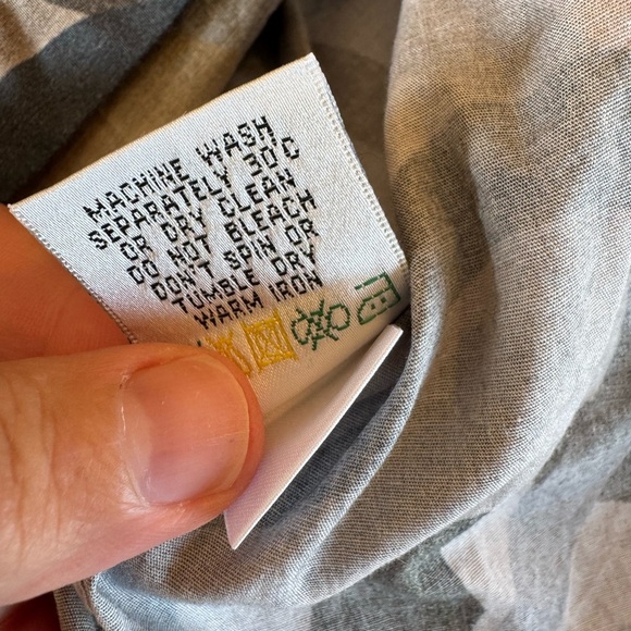 Bugatchi Comfort Stretch Shirt Shaped Fit Abstract Pattern Button Front LG - Picture 9 of 10